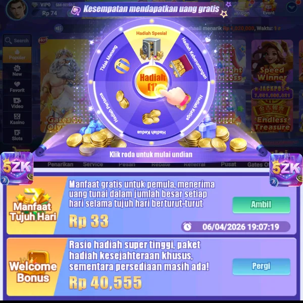 5ZK 2026 Slot Gacor RTP Tinggi